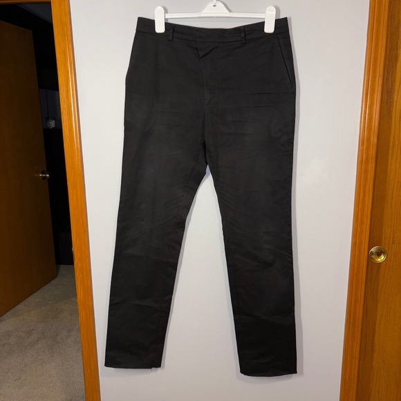 LOUIS VUITTON Uniforms Black Pants Organic Farming Made In Romania size 50‎